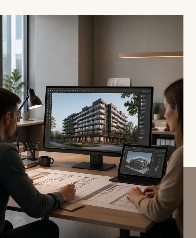 3D визуализация архитектуры и объектов строительства в Белове