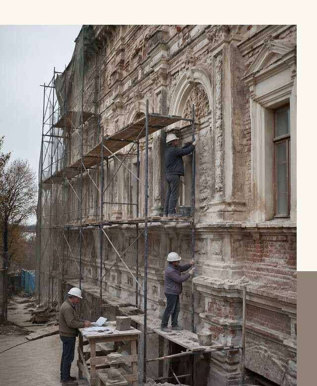 Реставрация объектов культурного наследия под ключ в Белове
