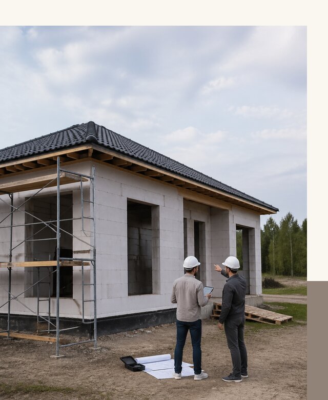 Проектирование одноэтажных домов из газобетона в Белове